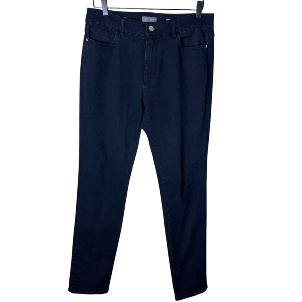 DL1961 Women’s Sz 30 Coco Straight Jeans Mid-Rise Curvy Fit in Flatiron